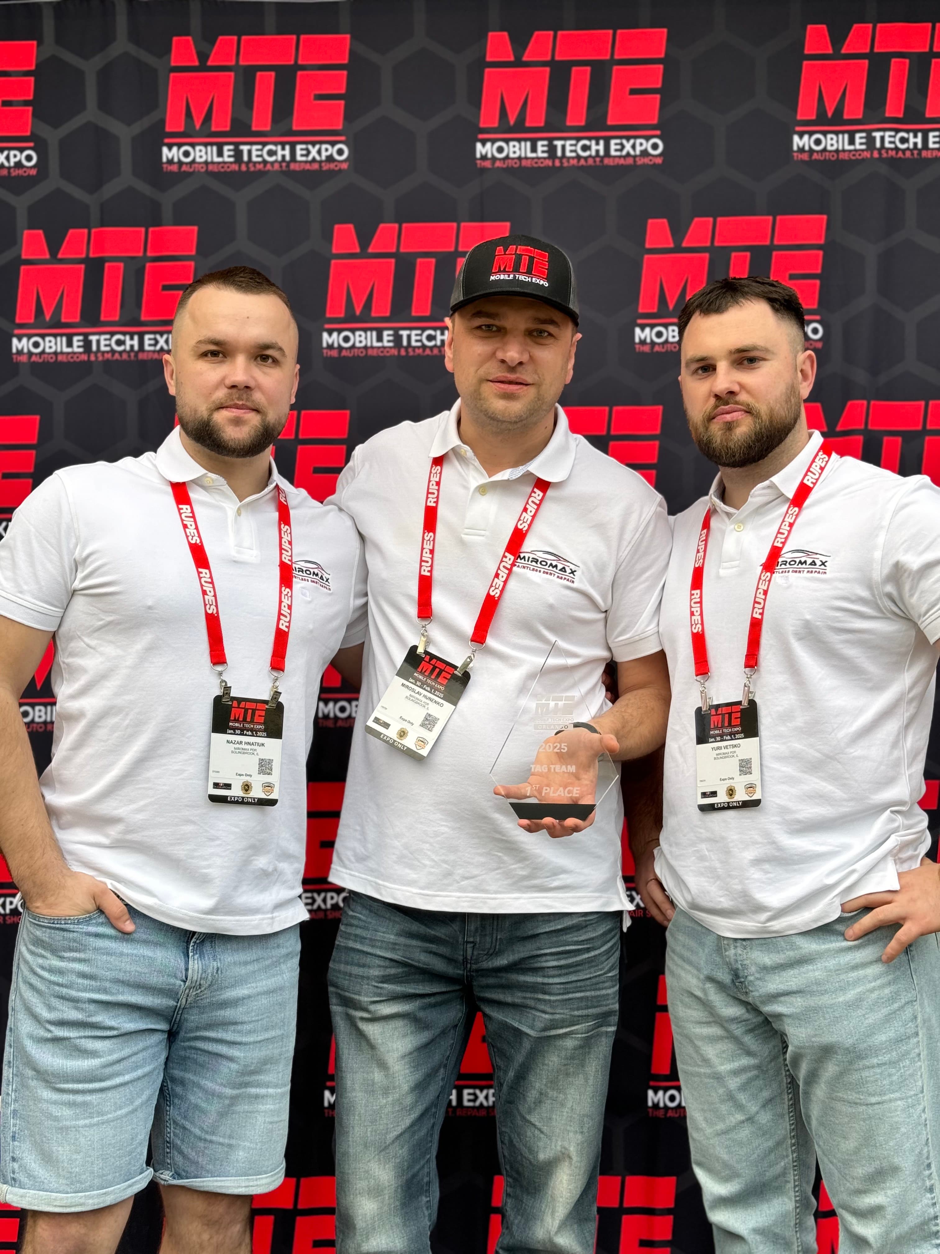 The Miromax PDR team at Mobile Tech Expo