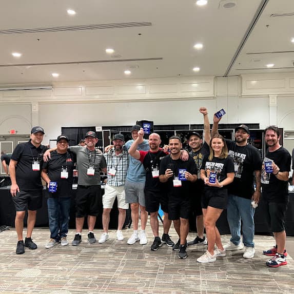 The Miromax team in Las Vegas