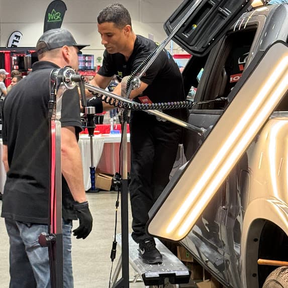 Working in tandem during competition